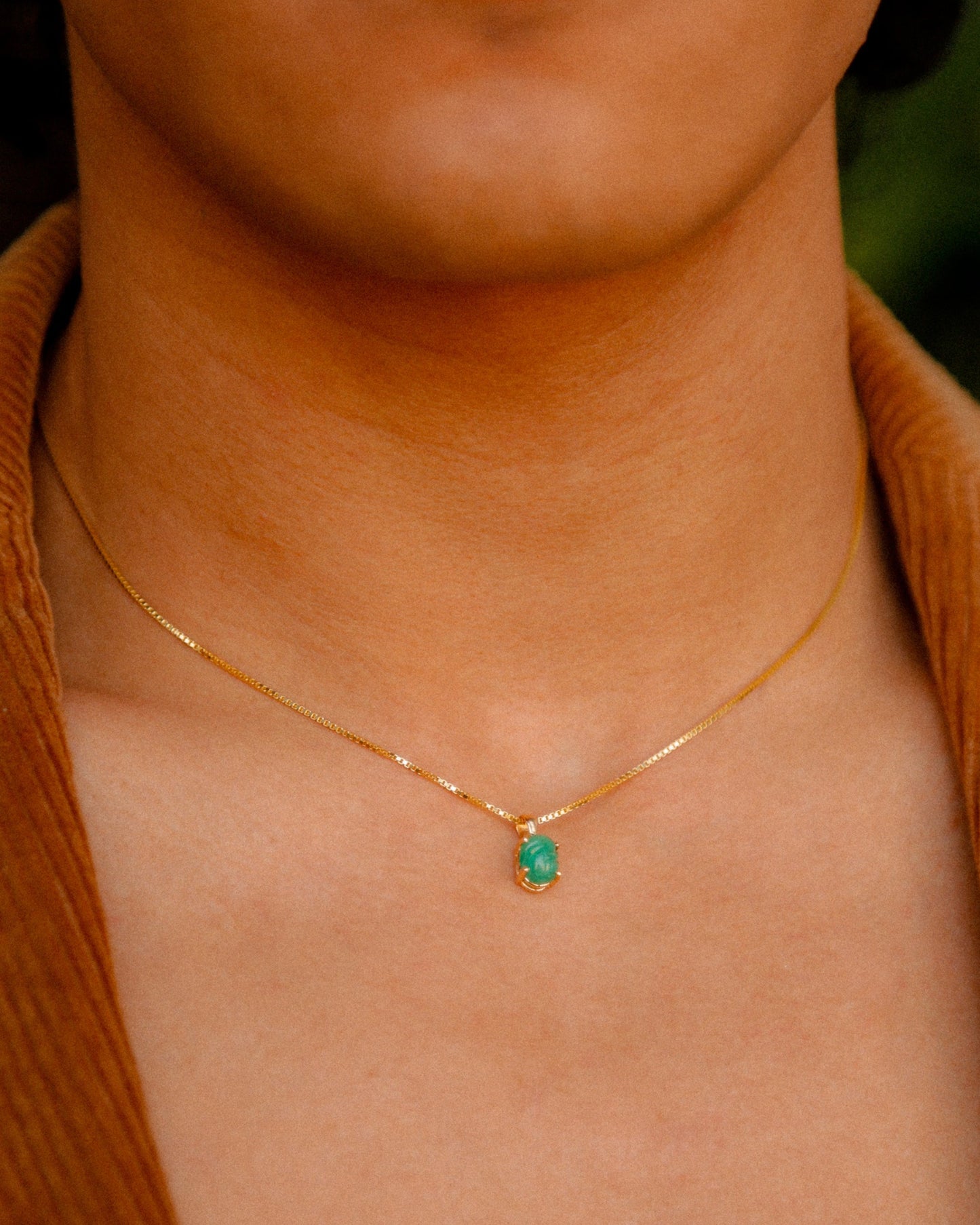 MAYUMI Emerald Necklace
