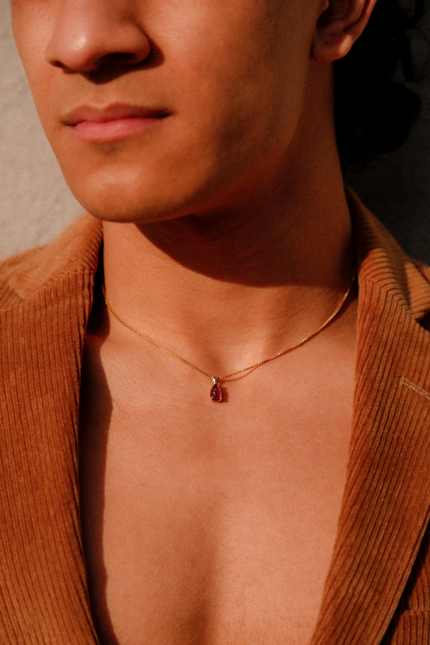 MAYUMI Pink Tourmaline Necklace