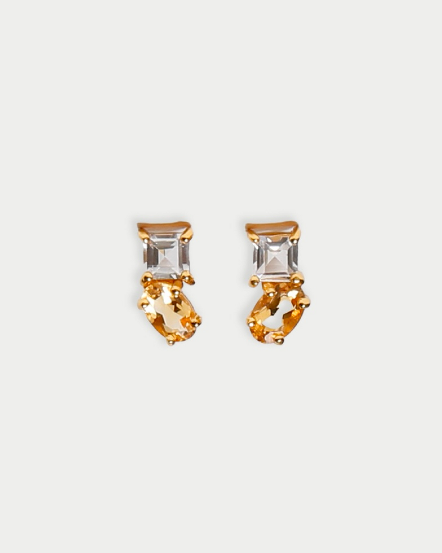 Ikaw at Ako Earrings in Gold
