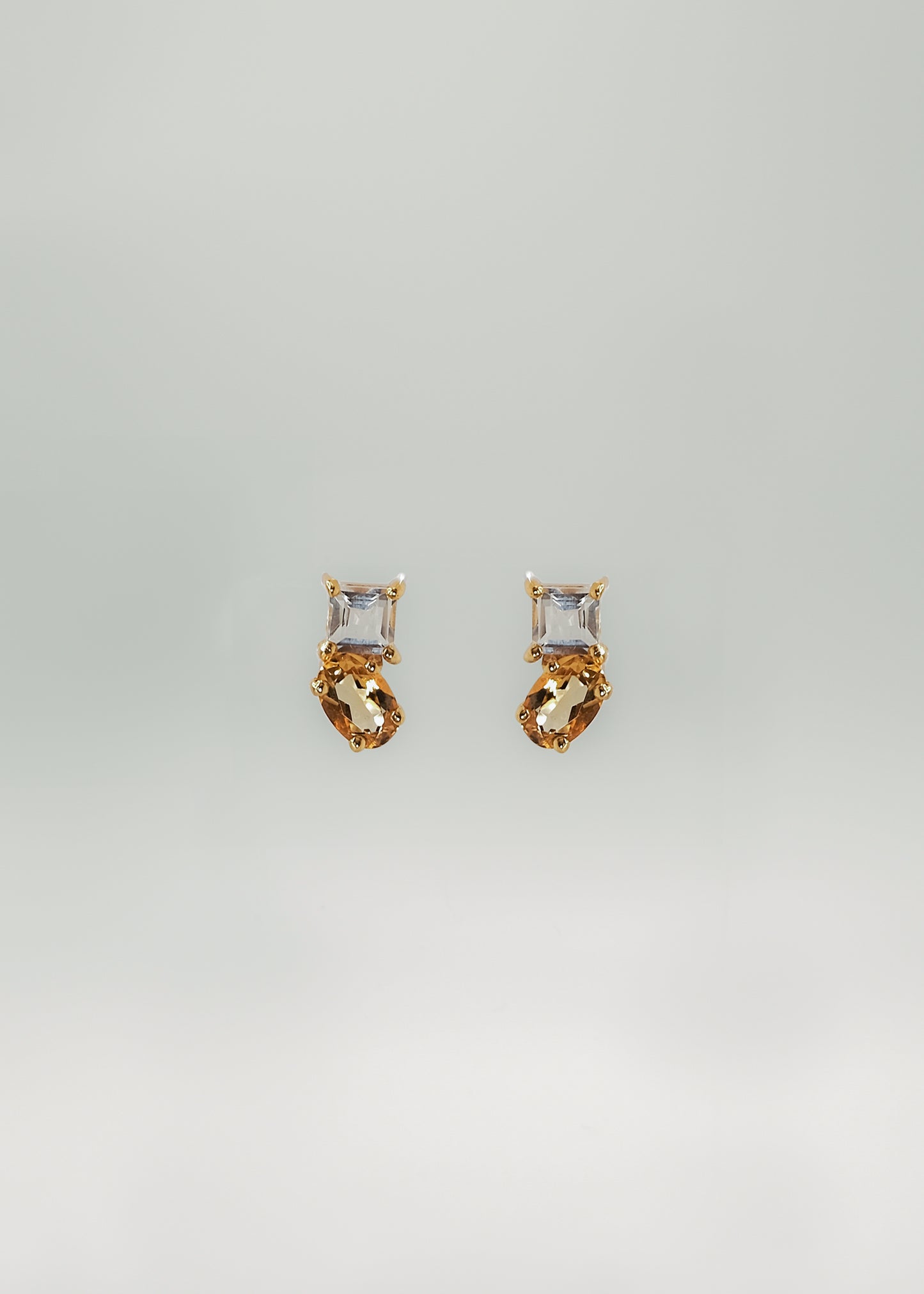 Ikaw at Ako Earrings in Gold